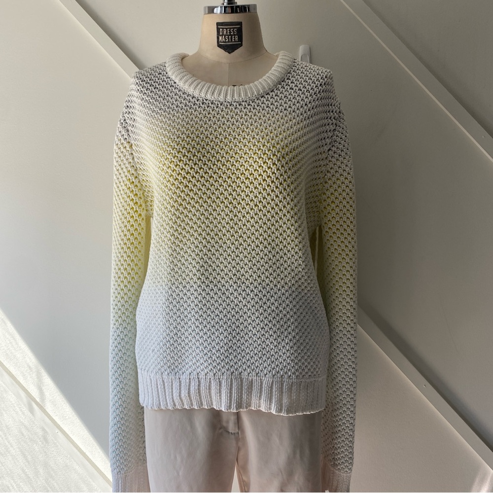 Proenza Schouler Crew Neck Knitted Sweater L Fits Small Designer | Quiet Luxury